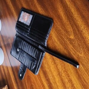 Hobo 15 Card Slots Leather Wallet